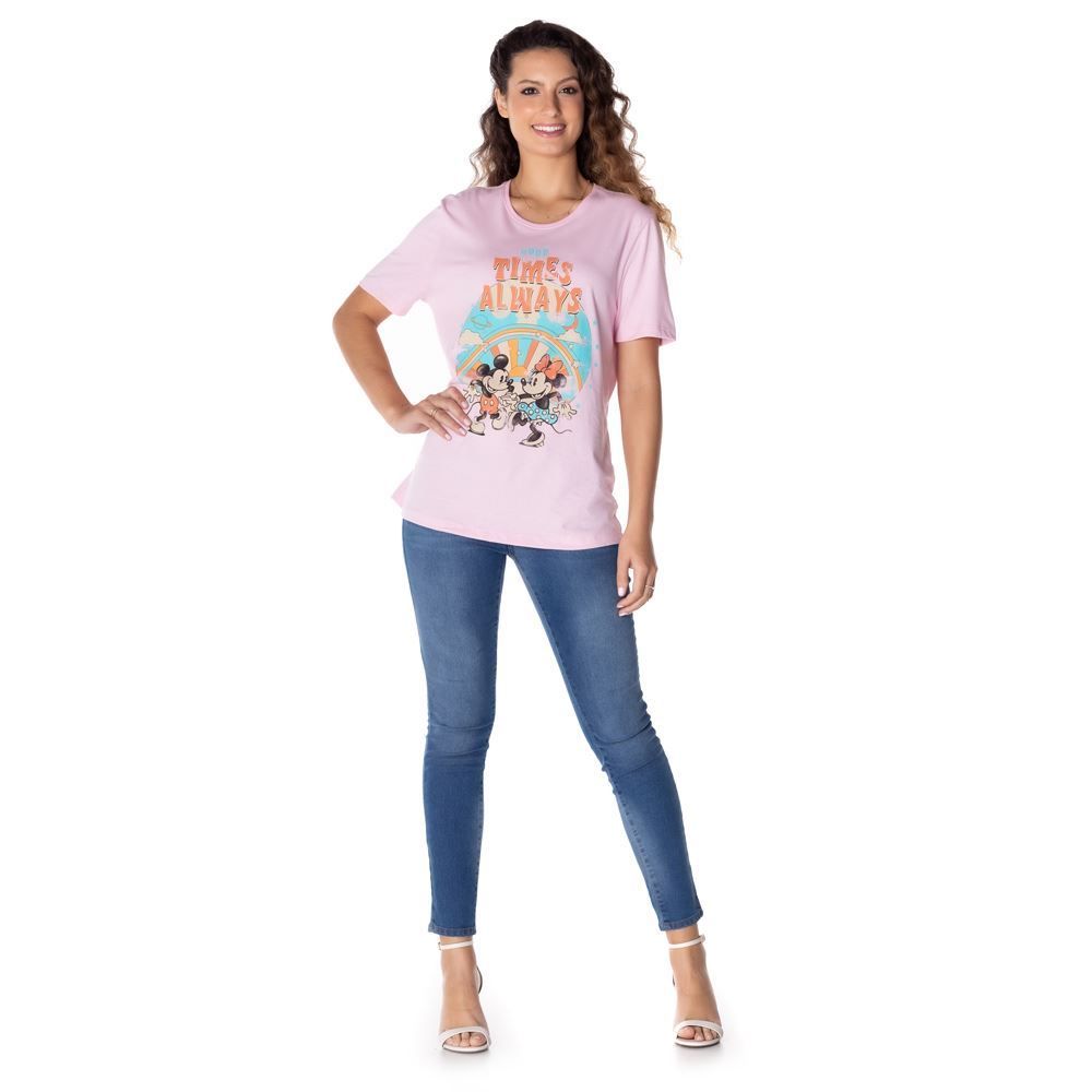 T-Shirt Mickey e Minnie Retro Disney