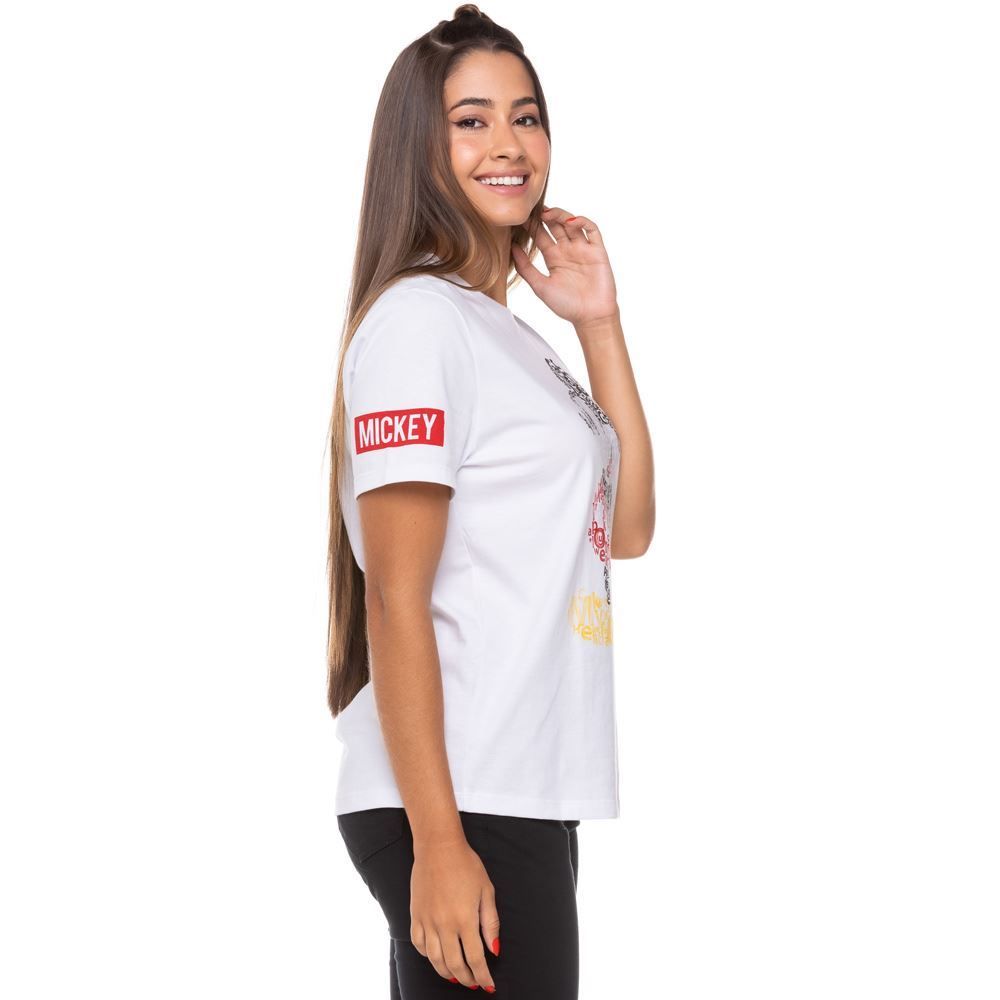 T-Shirt Mickey Escrito Disney