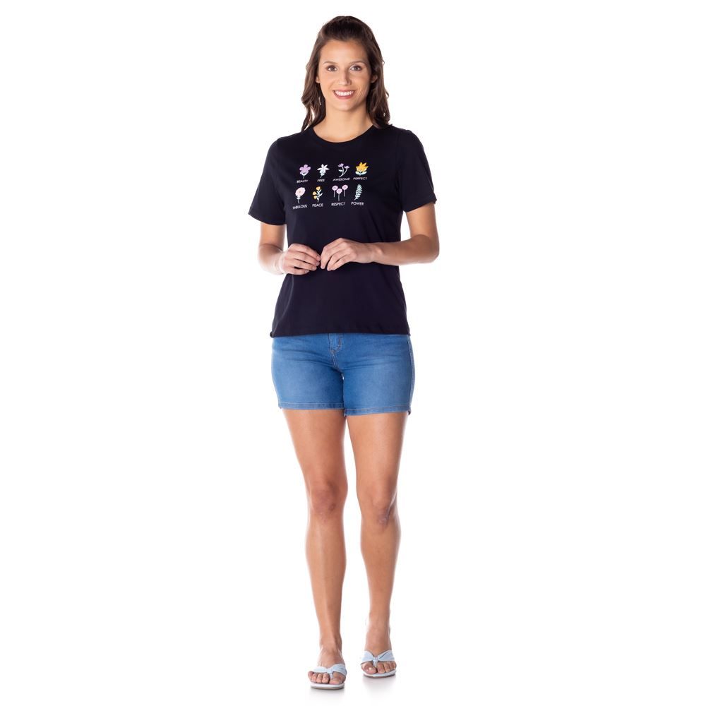 T-Shirt Plantinhas Patrícia Foster