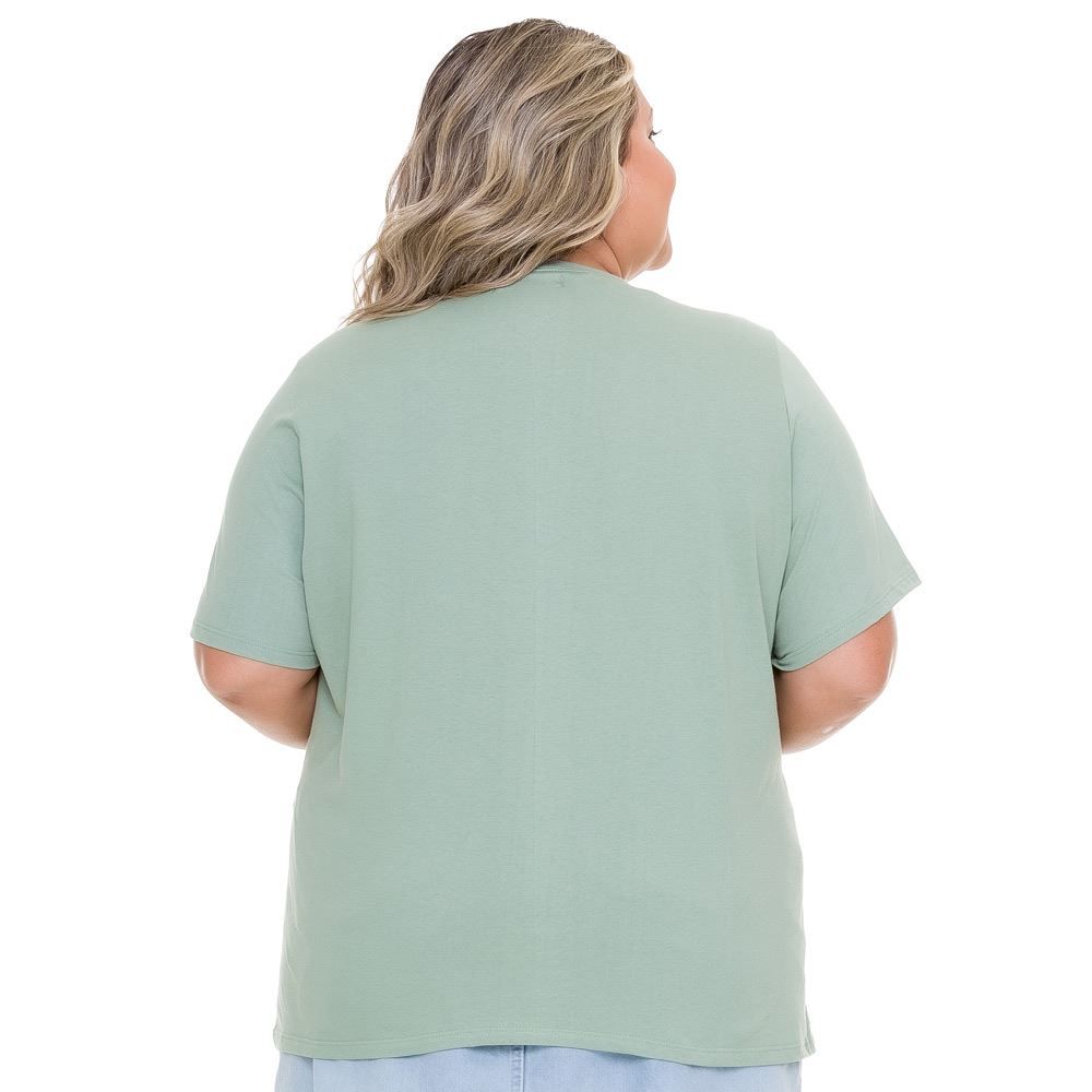 T-shirt Plus Size Exclusivity Patrícia Foster Mais