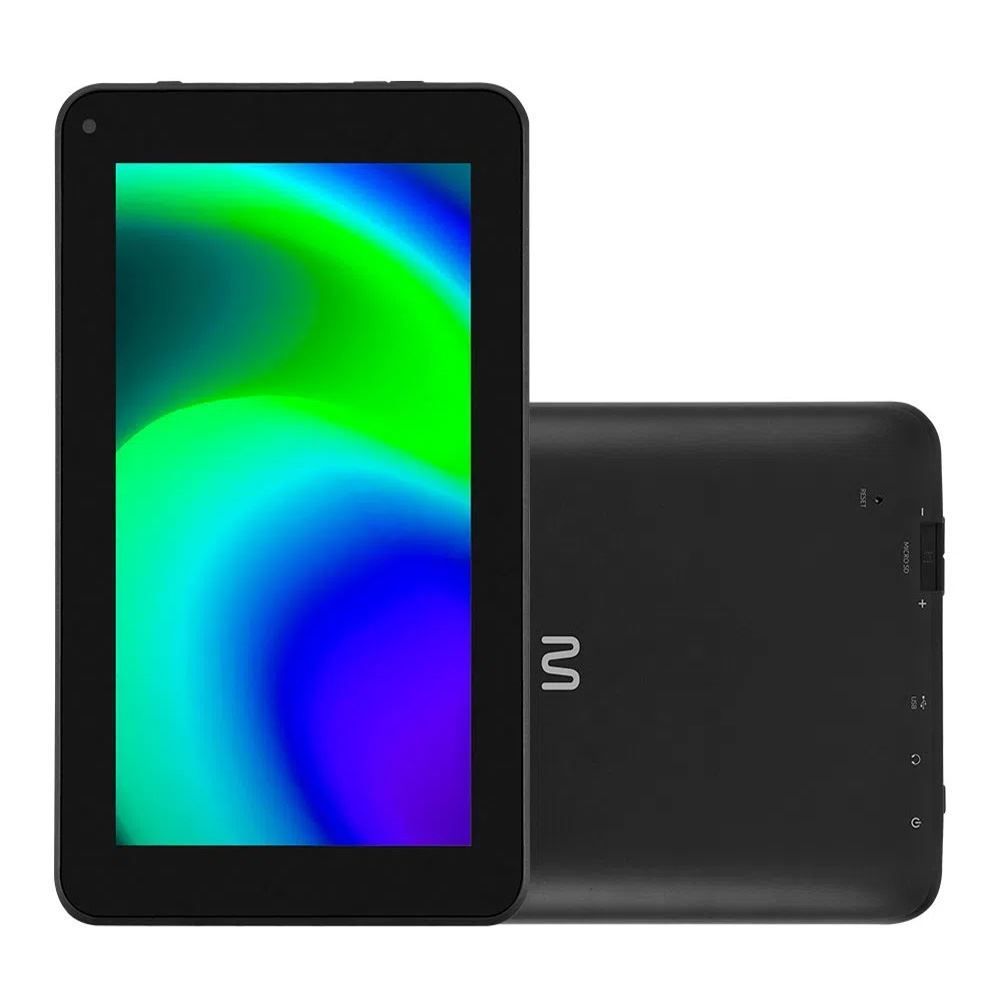 Tablet Multilaser M7 Wi-Fi 7" 1G + 32Gb Quad-Core - Preto
