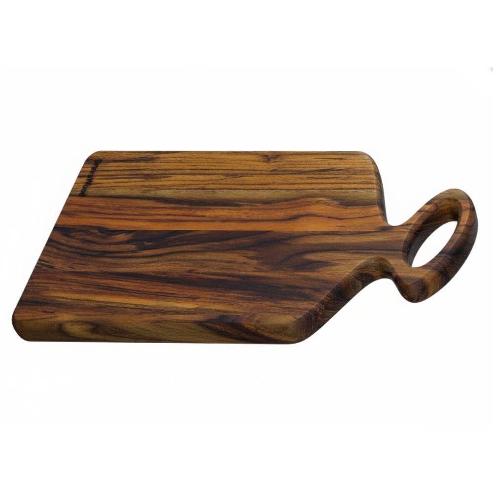 Tábua de Corte Artesã Bravawood Teca 40Cm