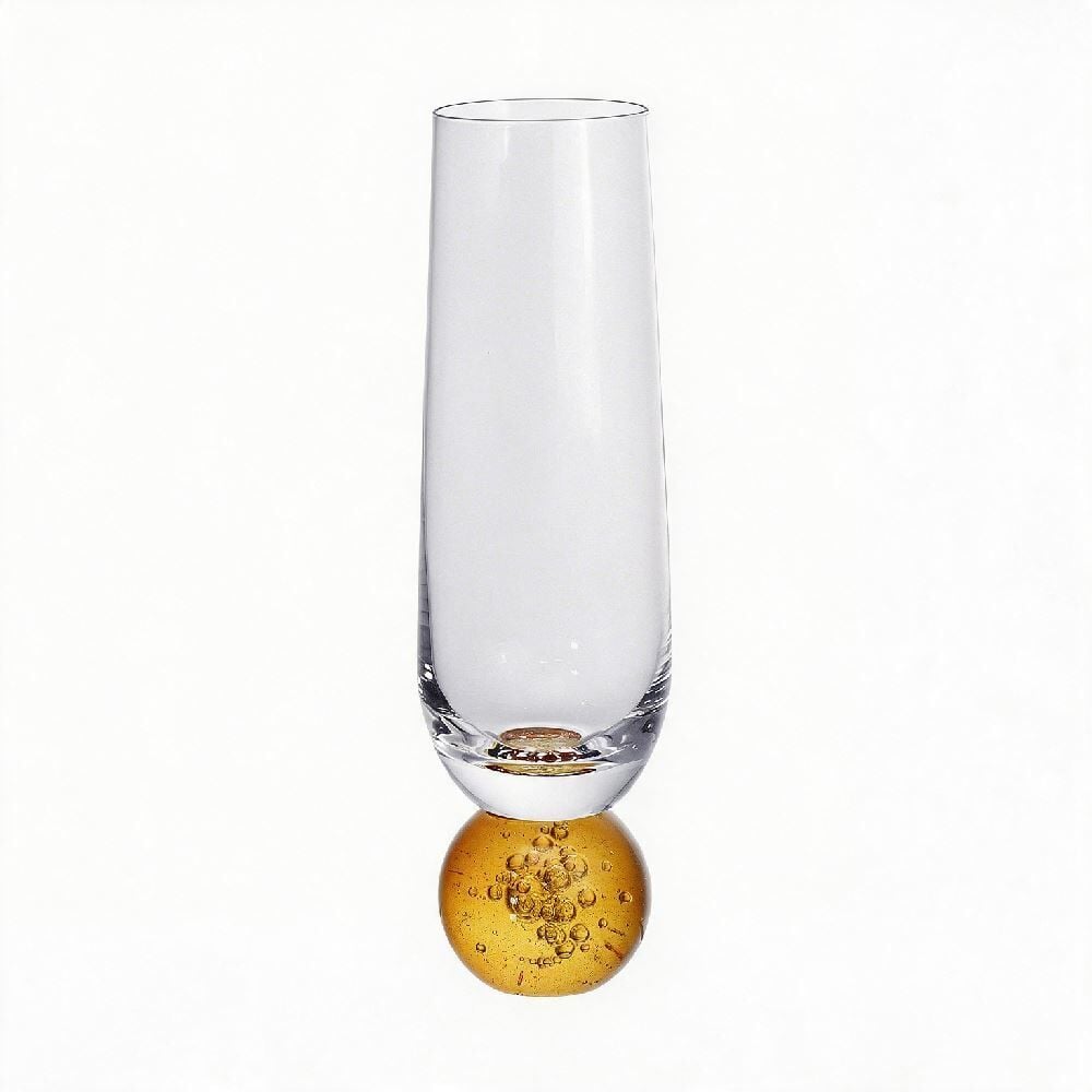 Taça para Champagne Milano de Vidro 300Ml Hauskraft - Ambar