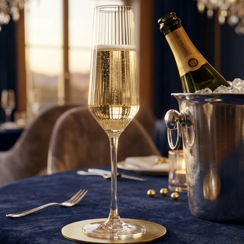 Taça de Champanhe Neptune 190Ml Hauskraft - CHAMPANHE NEPTUNE