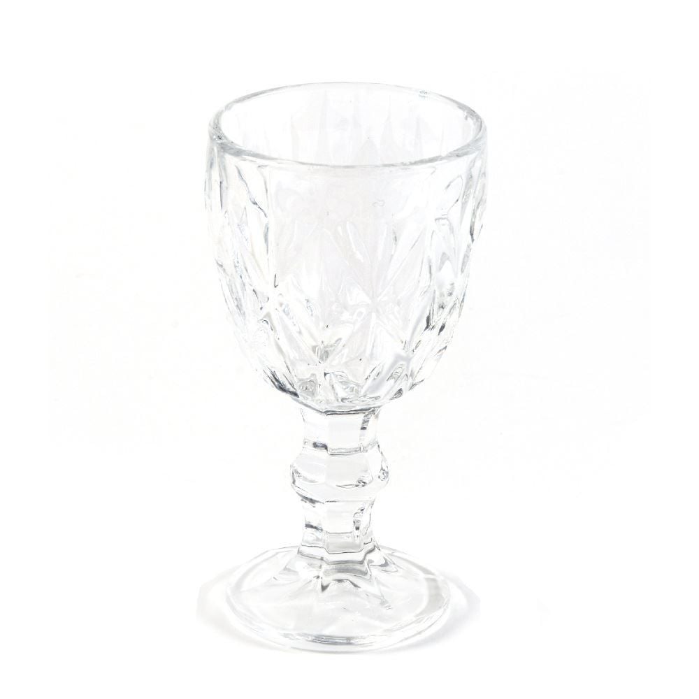 Taça De Licor Vidro Diamond Lyor 50Ml - Transparente