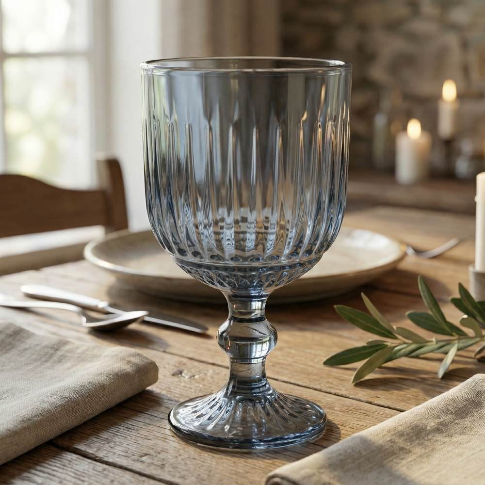 Taça de Água Siena Azul Havan Casa - 345ml
