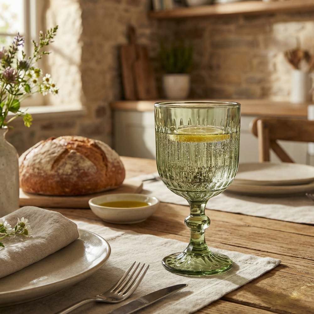 Taça de Água Siena Verde Havan Casa - 345ml