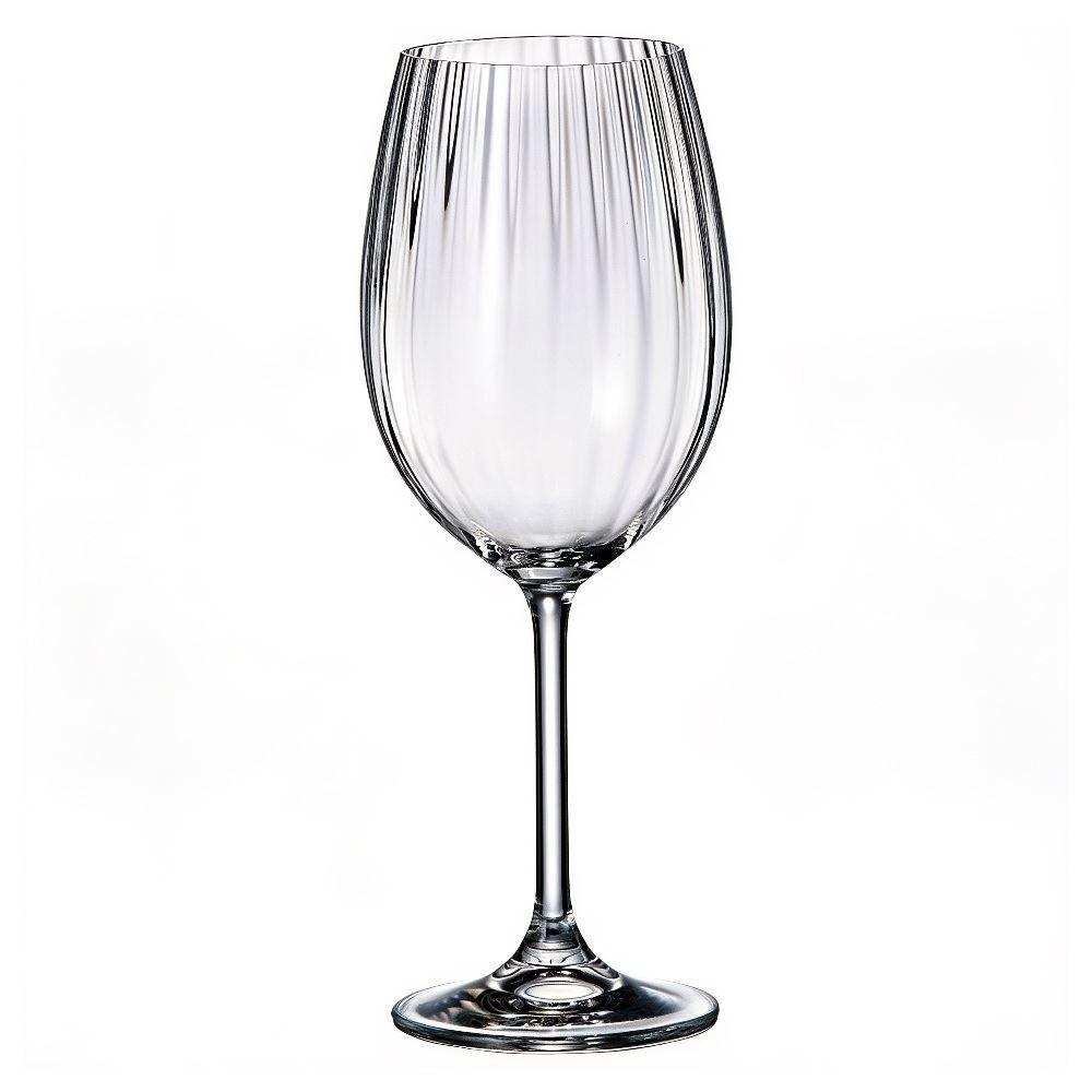 Taça de Vinho de Cristal Bohemia Luxor - 450ml