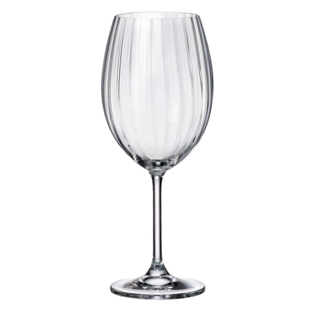 Taça de Vinho de Cristal Bohemia Luxor - 580ml