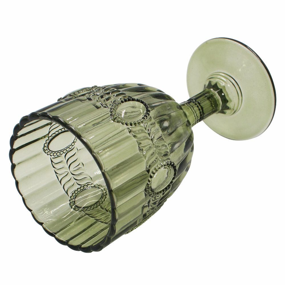 Taça de Vinho Safira Verde 345 ml - Havan Casa
