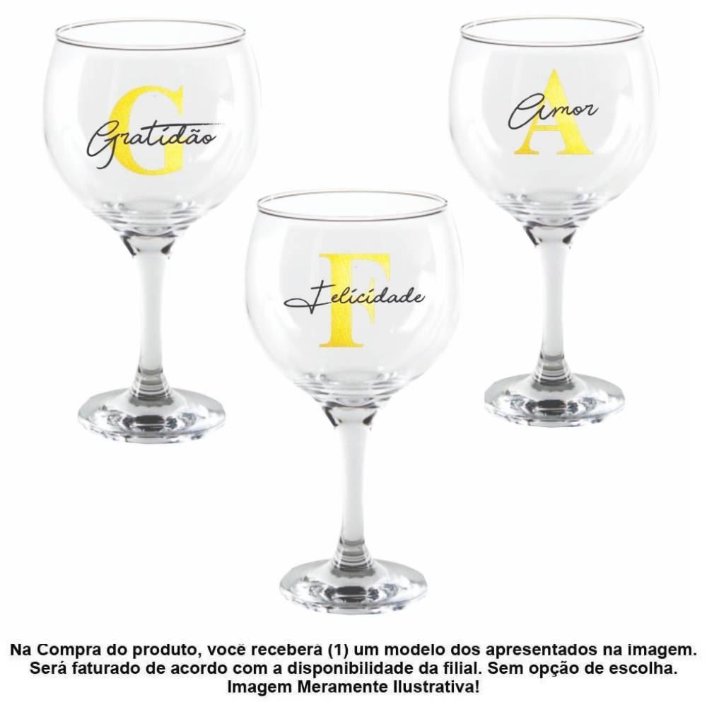 Taça Gin Inspiração 600 Ml Decormartin - Sortido