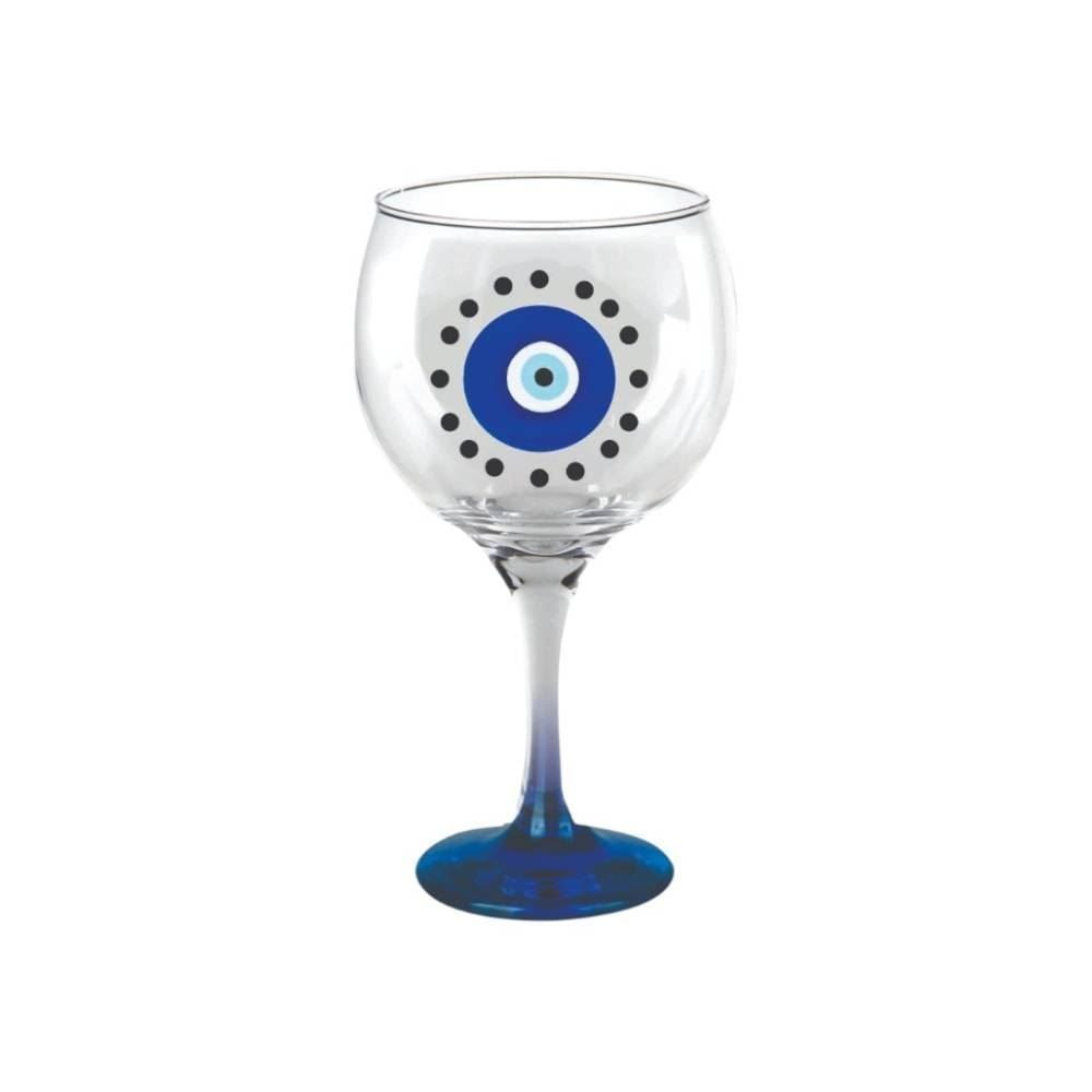 Taça Gin Olho Grego 600 Ml Decormartin - Sortido