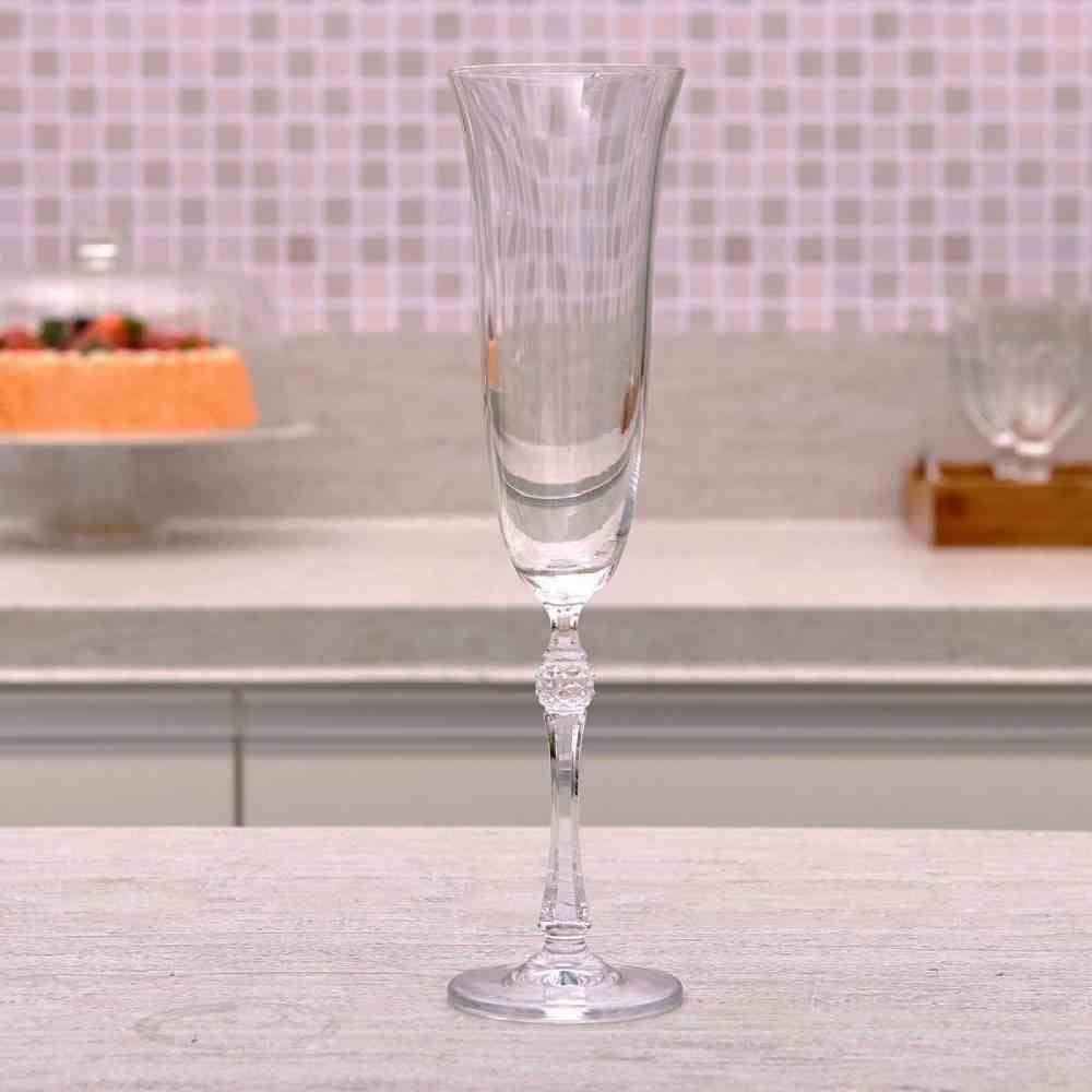 Taça Para Champanhe Bohemia Parus 190Ml - Cristal
