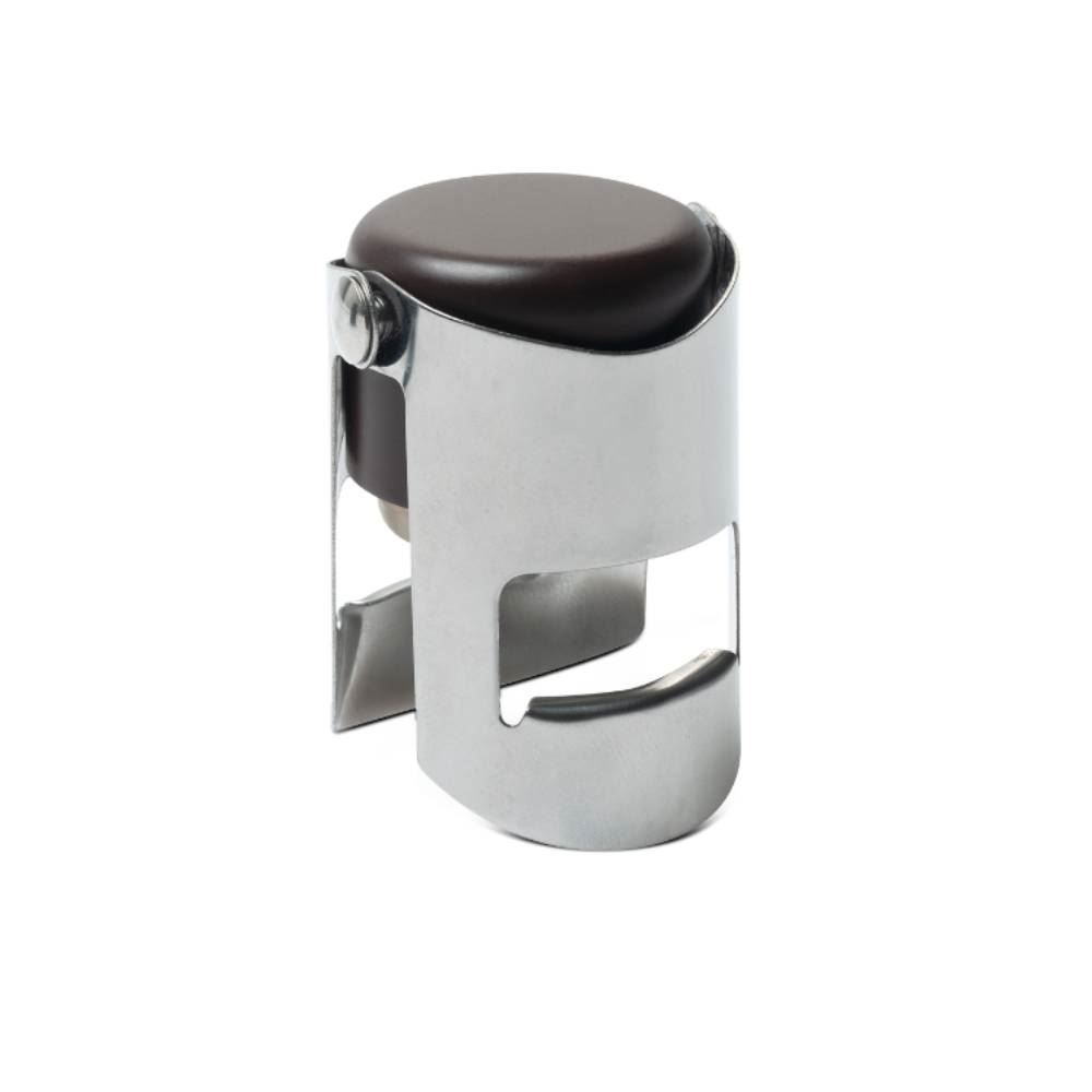 Tampa Para Garrafa De Espumante Brinox 5,7 Cm - Aço Inox
