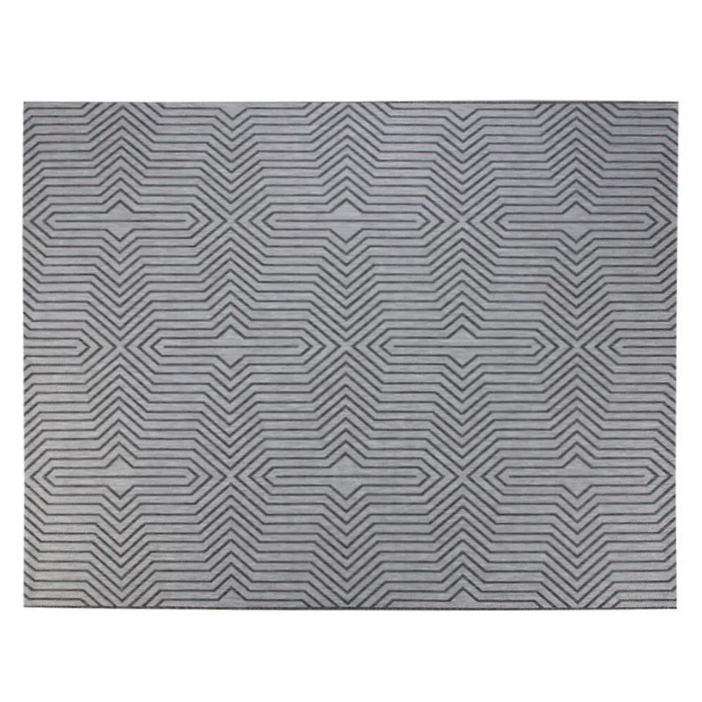 Tapete para Quarto e Sala Amazonas Sisal 2,50X3,00M Havan Casa - 3D Prata a5231 5019