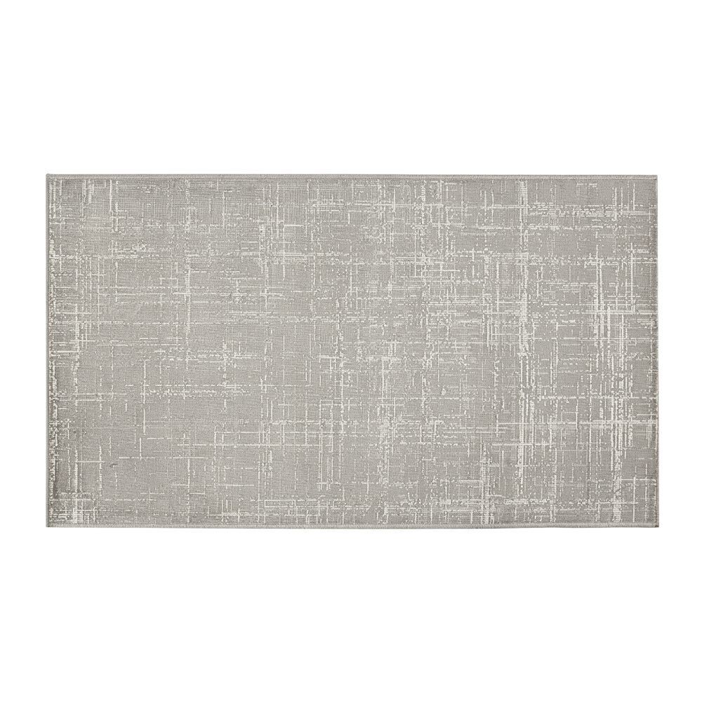 Tapete para Quarto e Sala 60Cm X 1,00M Belga Havan Casa - Linho Cinza 