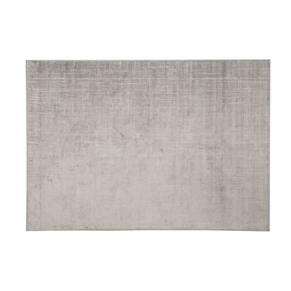 Tapete Belga Para Quarto E Sala 1,00X1,40 M Havan Casa - Linho Cinza E Bege