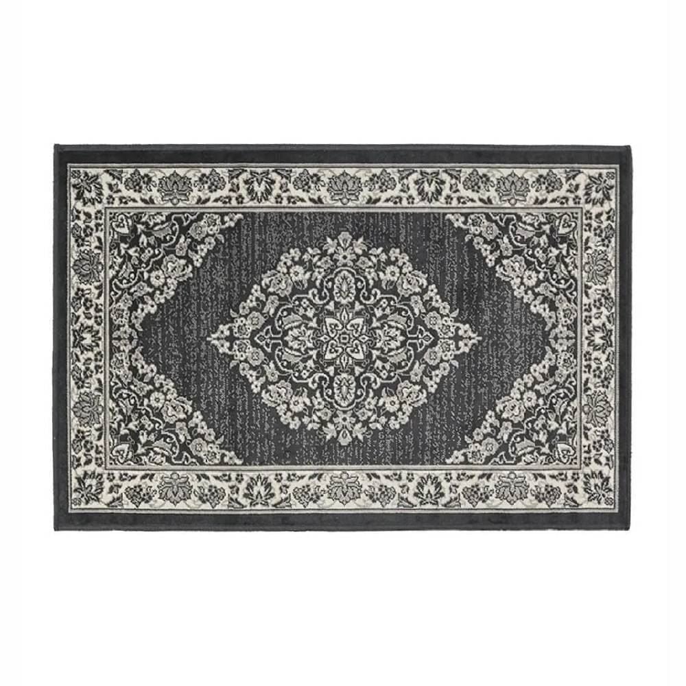 Tapete Para Quarto E Sala 1,40X2,00 M Belga Havan Casa - Moldura Chumbo