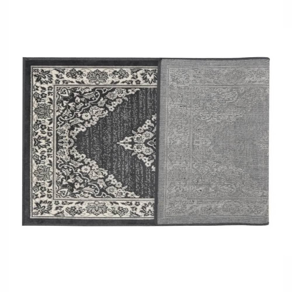 Tapete Para Quarto E Sala 1,40X2,00 M Belga Havan Casa - Moldura Chumbo