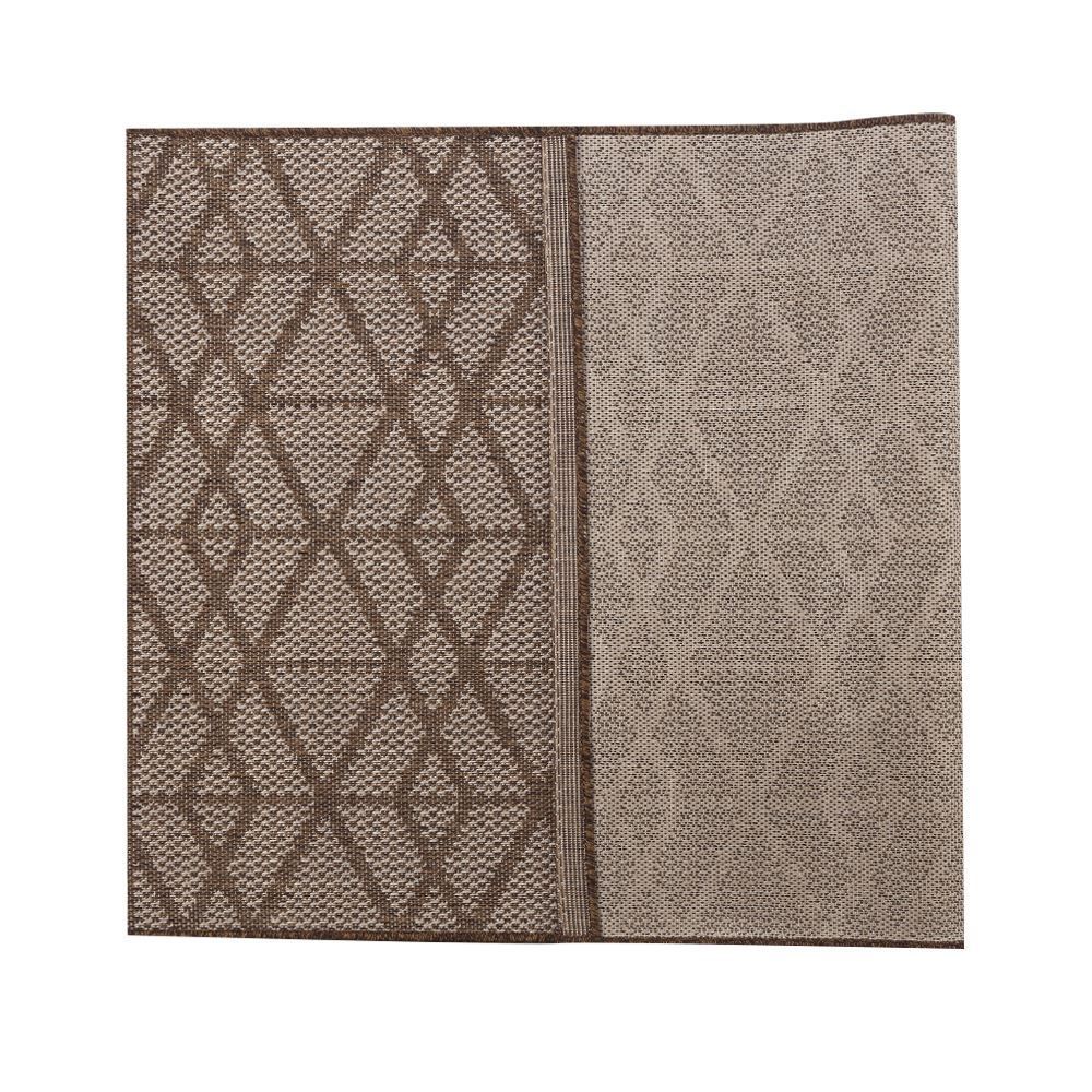 Tapete Para Cozinha Cancun Sisal 1,00X1,50 M Havan Casa - Montanez Bege E Marrom Claro