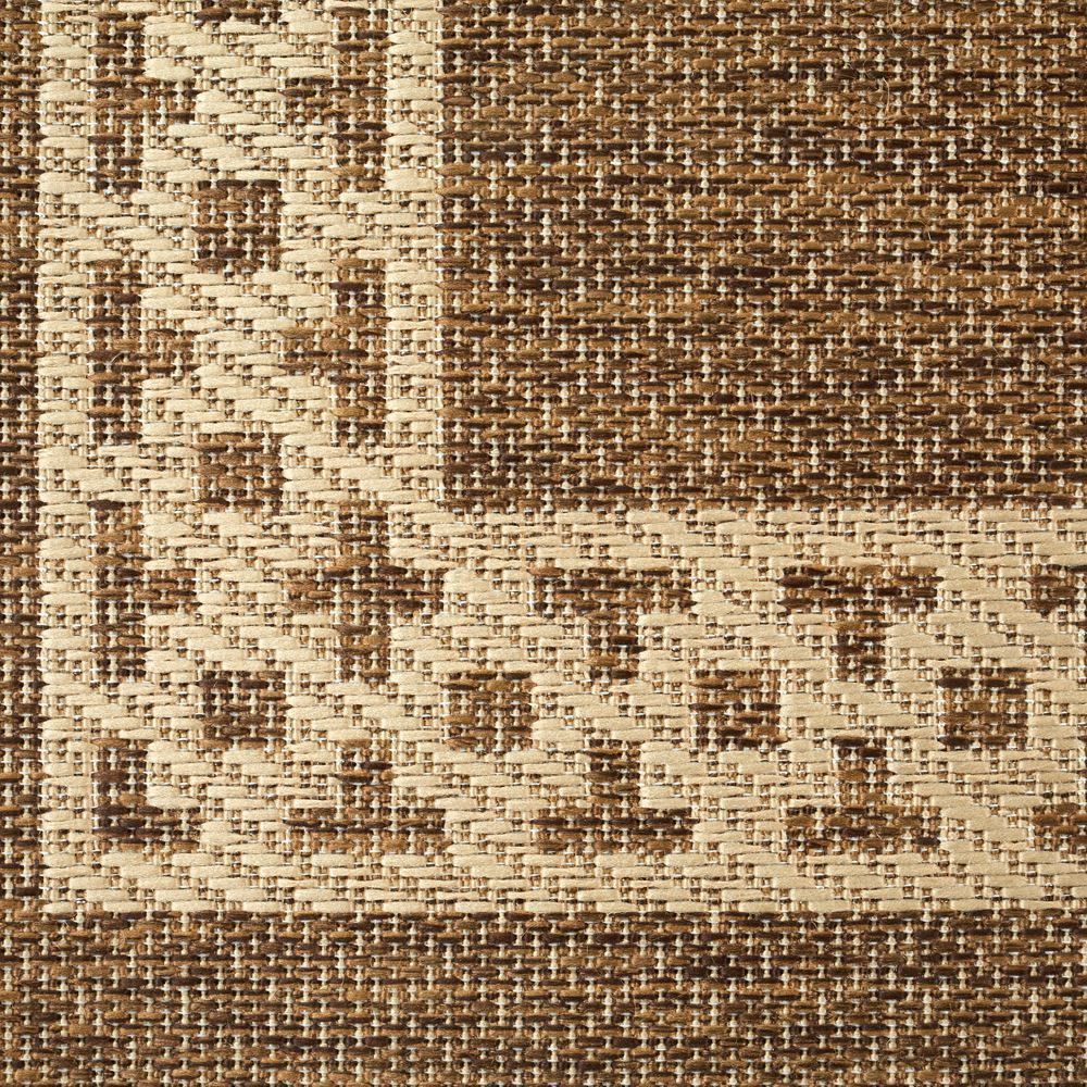 Tapete Cancun 1,33X1,900M Sisal Havan Casa - Grega Marrom