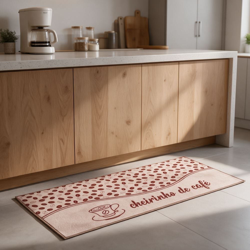 Tapete Cozinha Gourmet 50Cmx1,20M Havan Casa - Cheirinho De Café