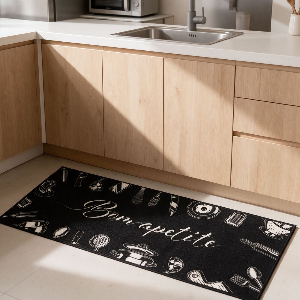 Tapete Cozinha Gourmet 50Cmx1,20M Havan Casa - Bom Apetite