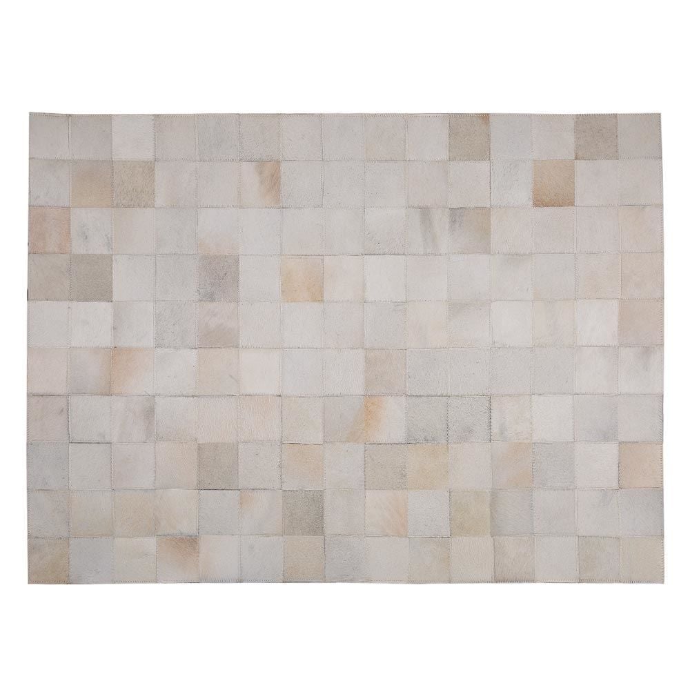 Tapete De Couro Texas 1,00X1,50M - Off White