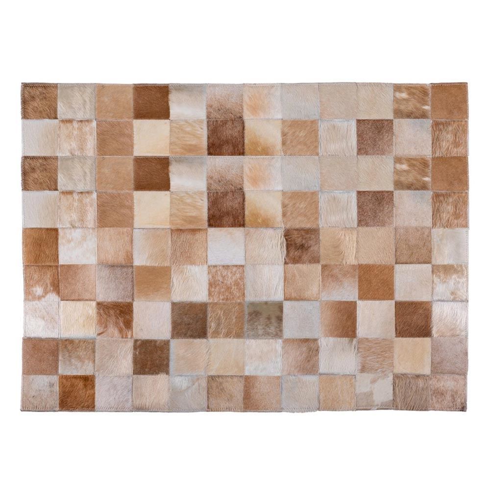 Tapete De Couro Texas 1,50X2,00M - Bege
