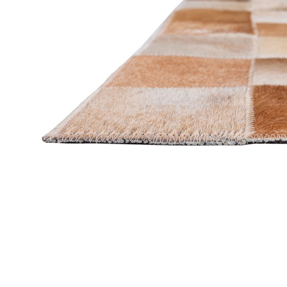 Tapete De Couro Texas 1,50X2,00M - Bege