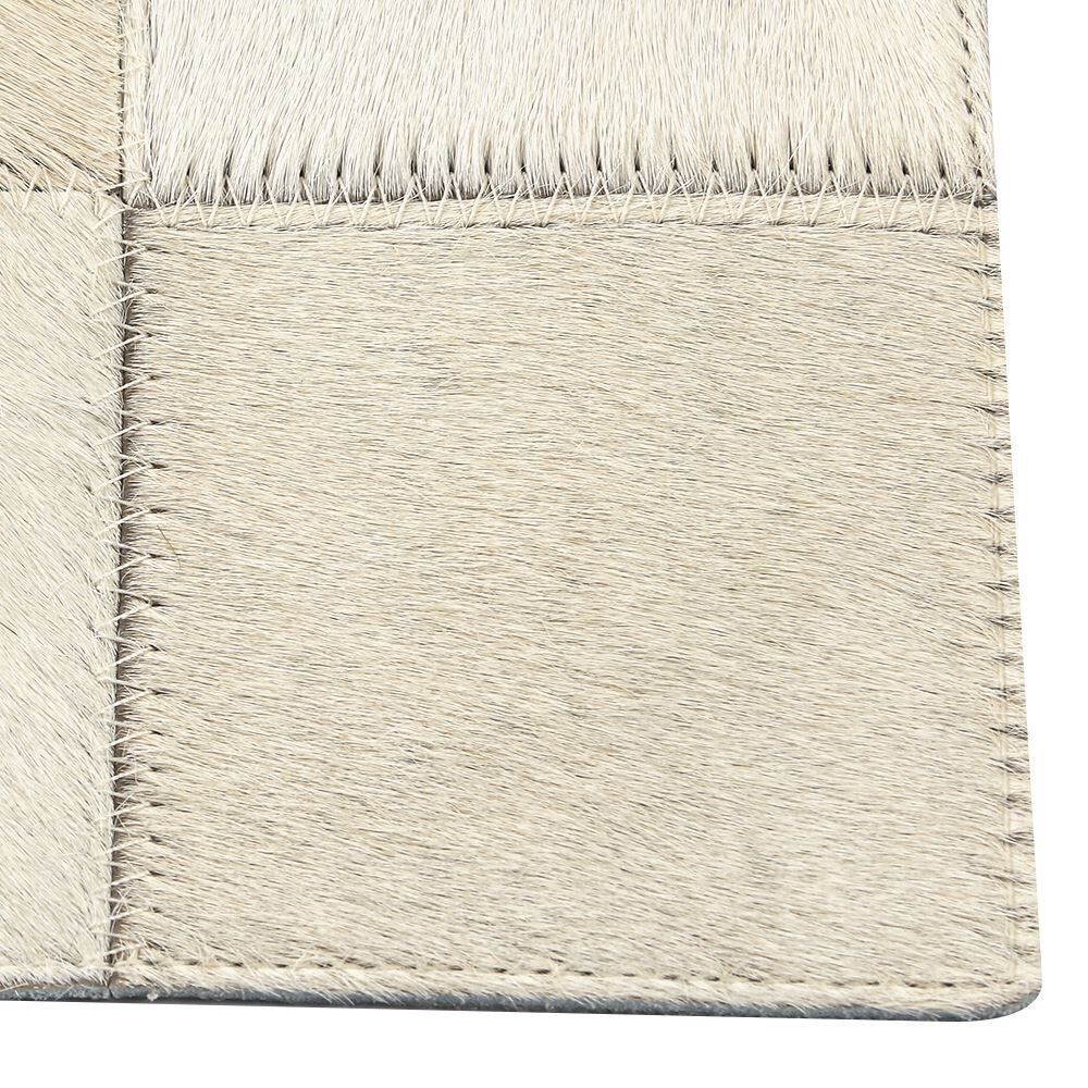 Tapete de Couro Texas 60X90cm Havan Casa - Off White