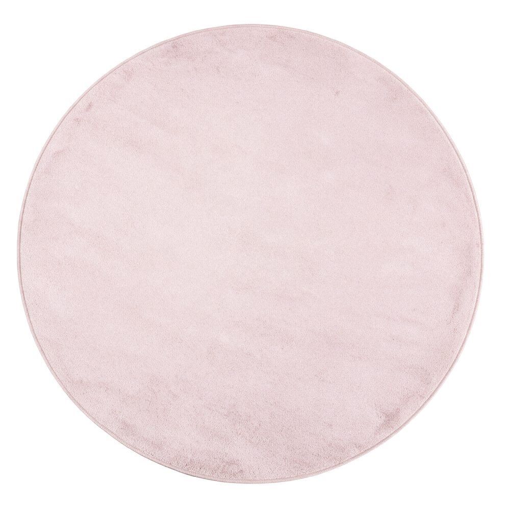 Tapete Denver Redondo para Quarto e Sala 2,00M Havan Casa - Rose
