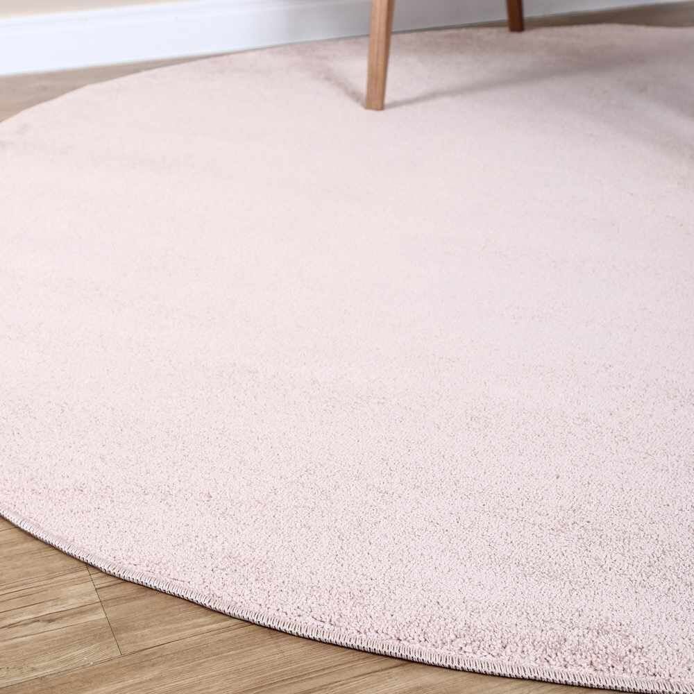 Tapete Denver Redondo para Quarto e Sala 2,00M Havan Casa - Rose