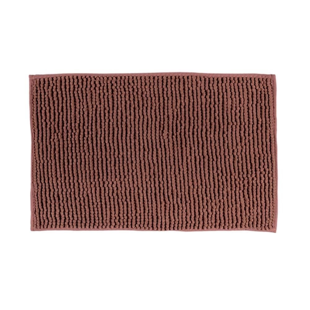 Tapete Dobby 45X70cm Para Banheiro Finecasa - Taupe