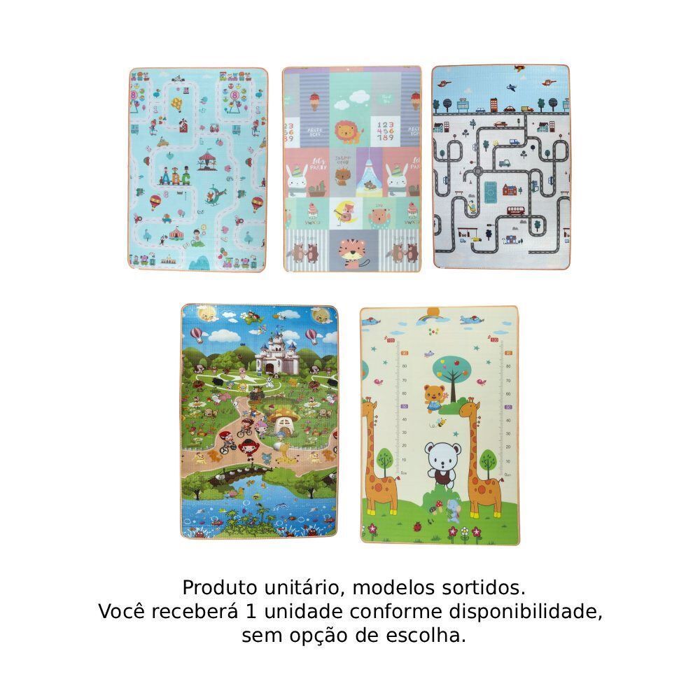 Tapete Infantil Criativo 1,80X1,20M Havan Casa - Sortido