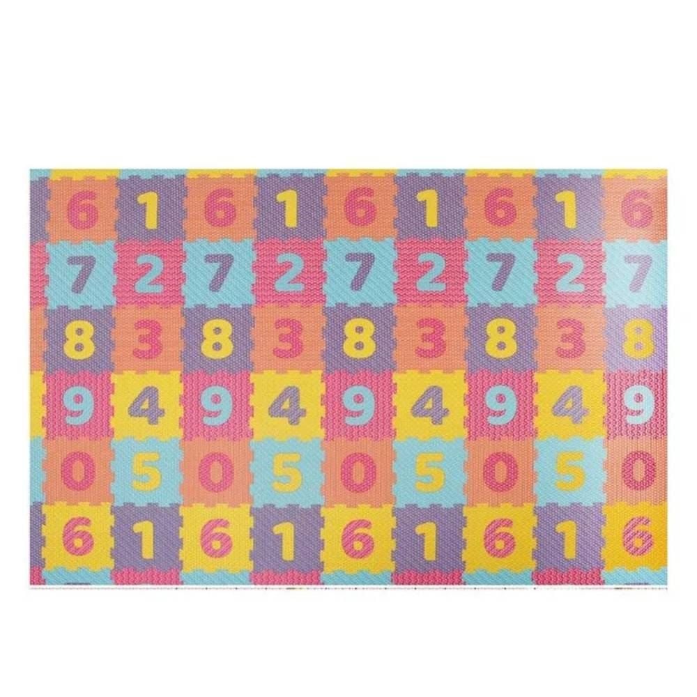 Tapete Infantil Brisa 1,00X1,30 M Havan - Números Coloridos