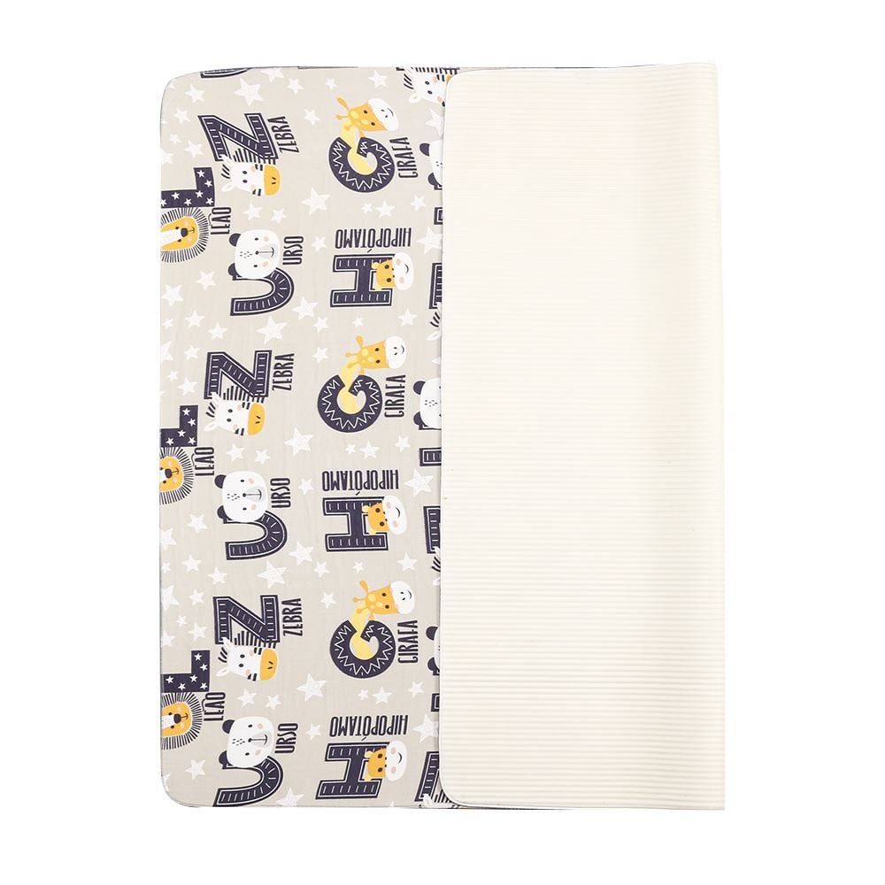 Tapete Infantil Estampado 1,30X1,50 M Havan Casa - Abc Safari
