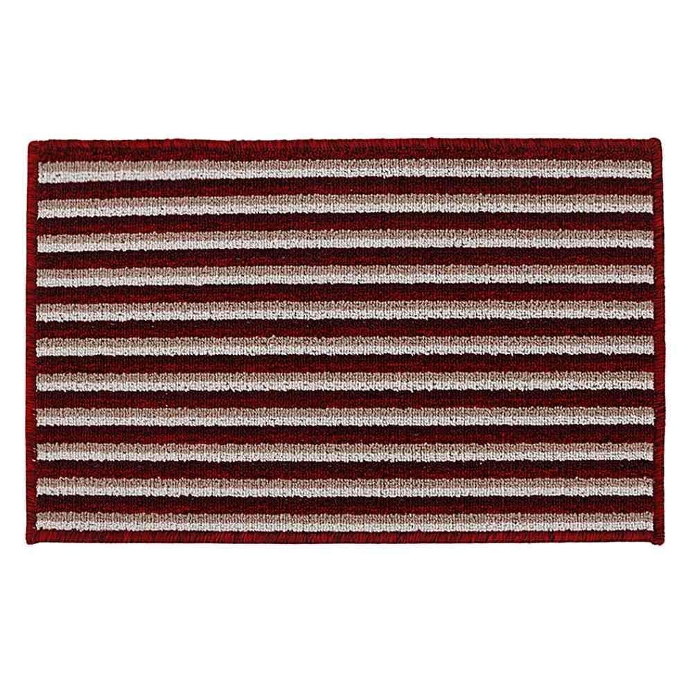 Tapete para Banheiro 38X58 cm Jamaica Havan Casa - Vermelho