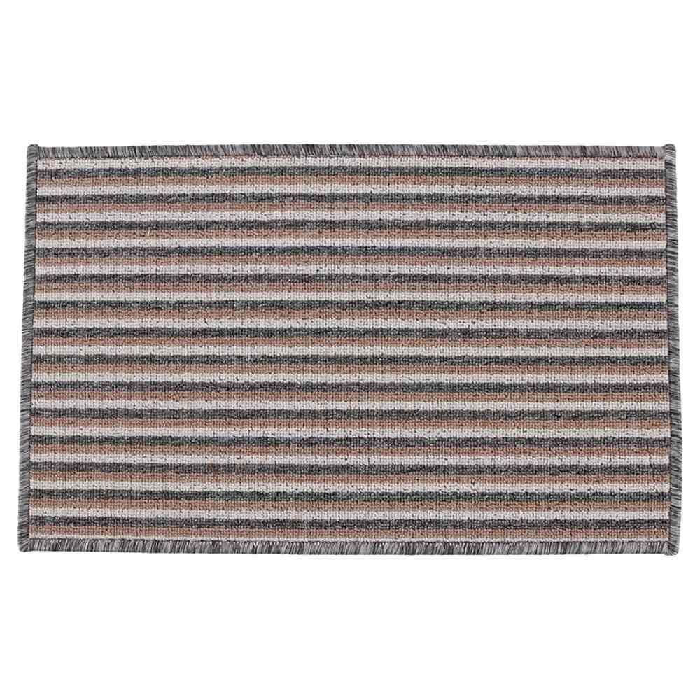 Tapete para Banheiro 38X58 cm Jamaica Havan Casa - Prata