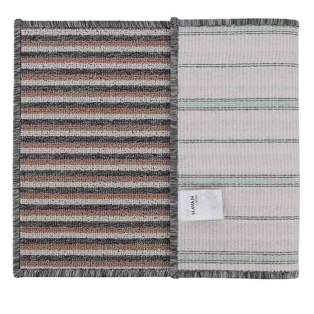 Tapete para Banheiro 38X58 cm Jamaica Havan Casa - Prata