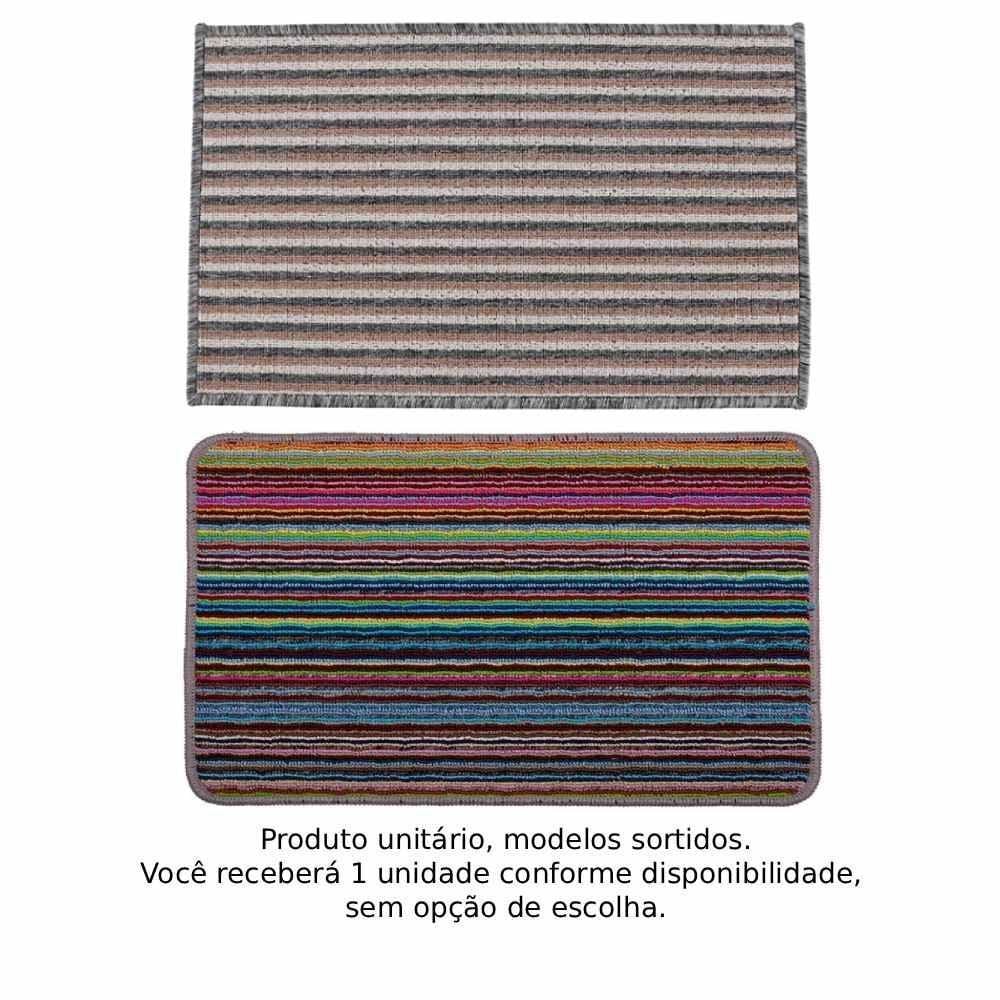 Tapete para Banheiro 38X58 cm Jamaica Havan Casa - Prata