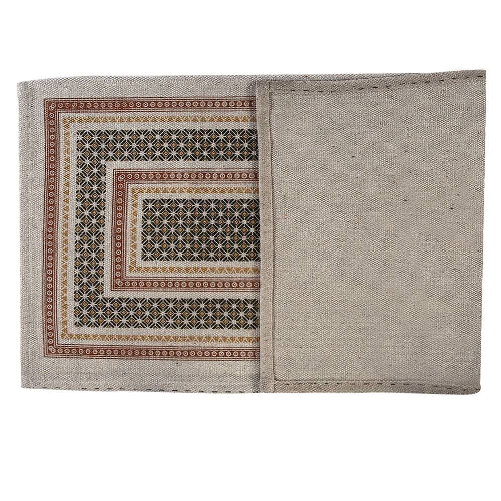 Tapete Para Cozinha Ladrilho 50X120 Cm Havan Casa - Moldura Bege