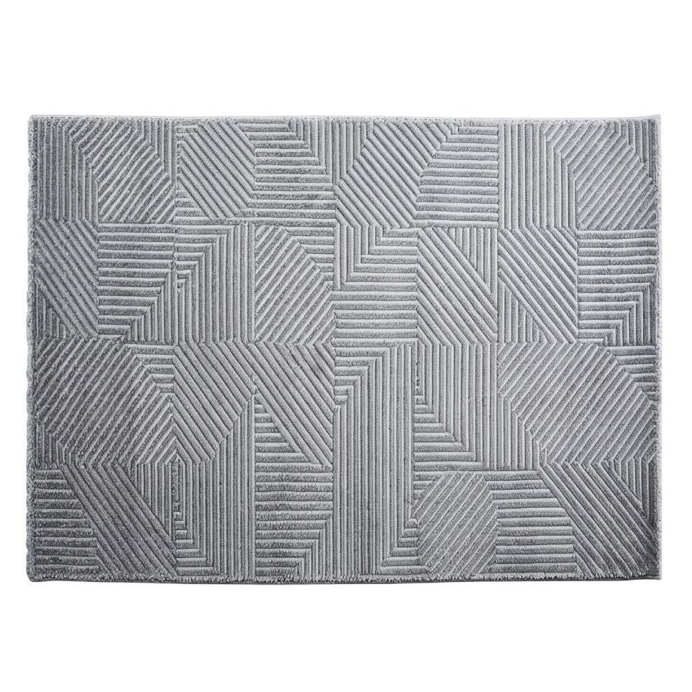 Tapete para Quarto e Sala Lucca 2,00X3,00M Havan Casa - Cinza Claro