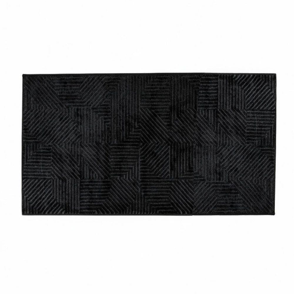 Tapete para Quarto e Sala 57Cm X 1,00M Lucca Havan Casa - Antracite Elegance