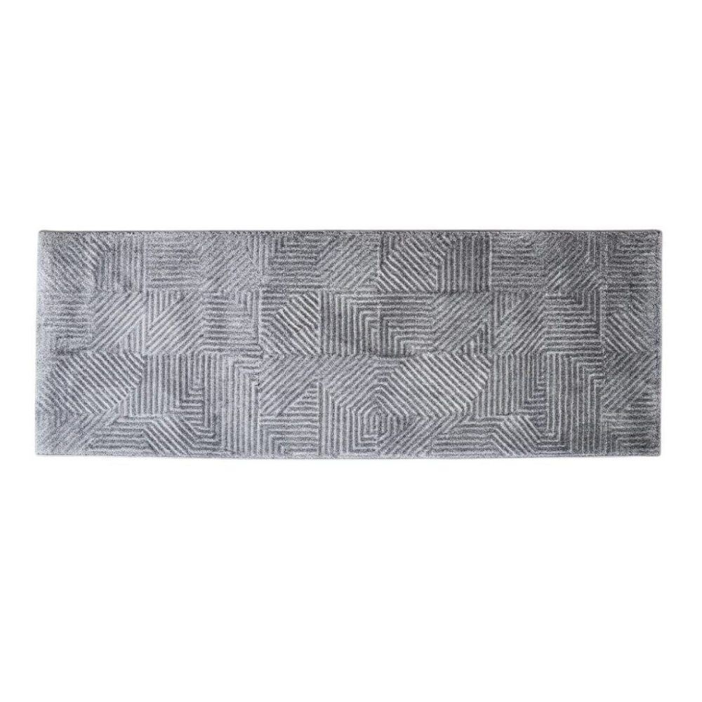 Tapete Passadeira Lucca 57Cm X 1,00M Havan Casa - Cinza Elegance 