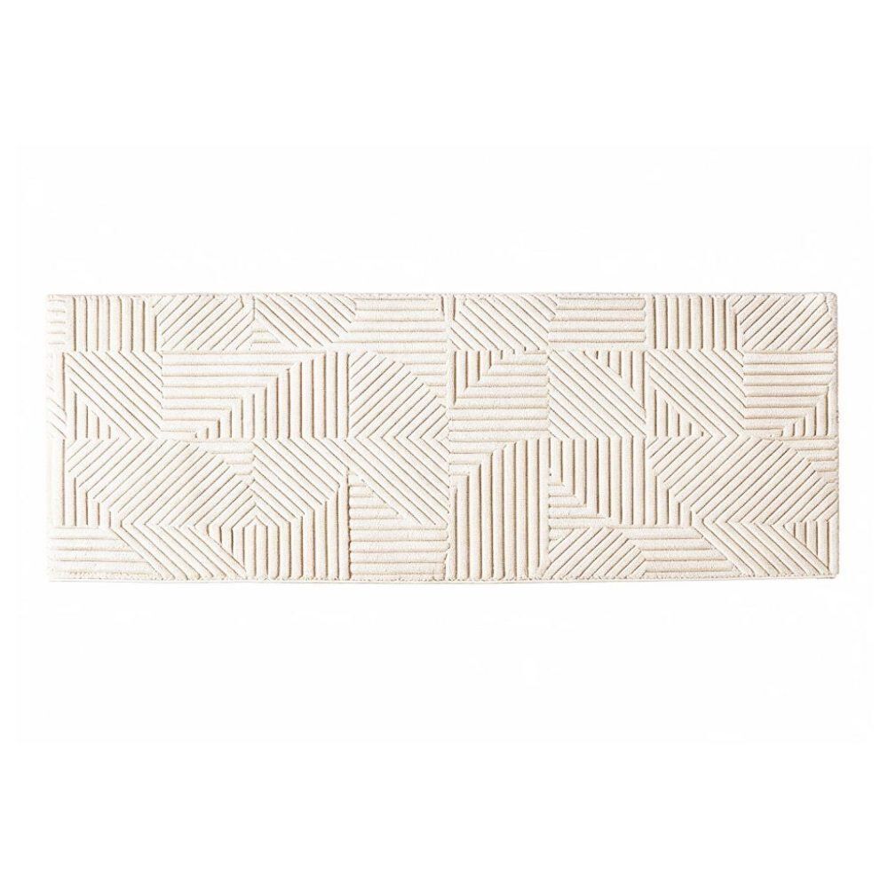 Tapete Passadeira Lucca 57Cm X 1,00M Havan Casa - Off White