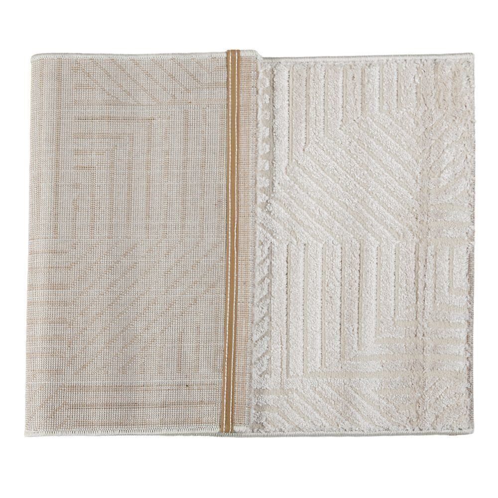 Tapete Passadeira Lucca 57Cm X 1,00M Havan Casa - Off White