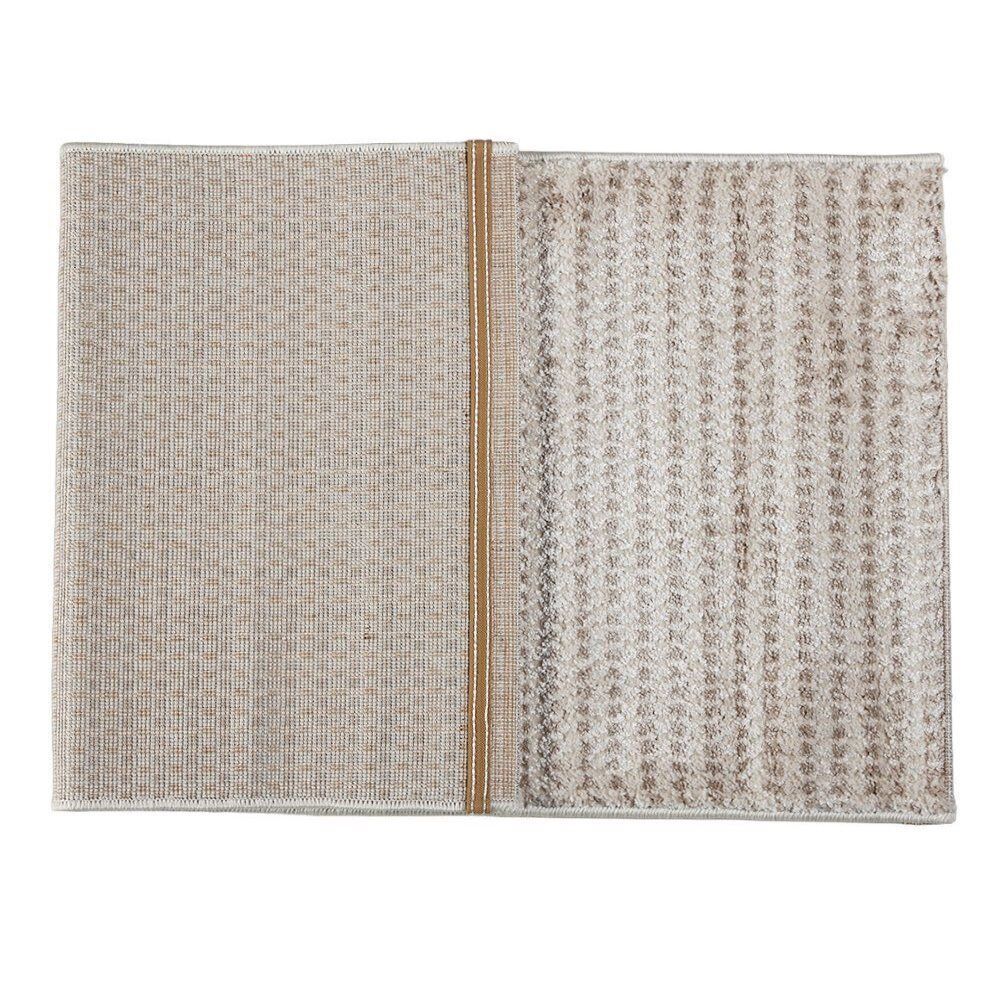 Tapete Passadeira Lucca 57Cm X 1,00M Havan Casa - Off Bege