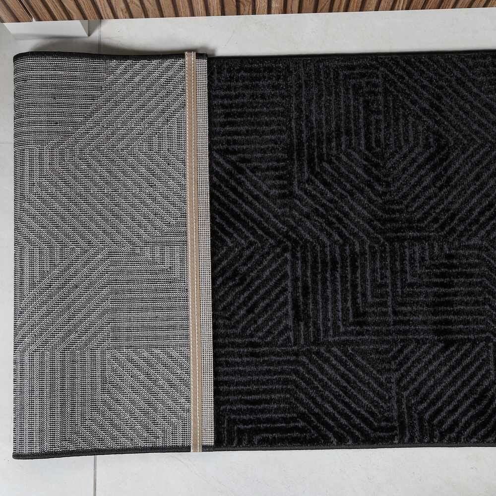 Tapete para Sala e Quarto 80Cm X 1,50M Lucca Havan Casa - Antracite