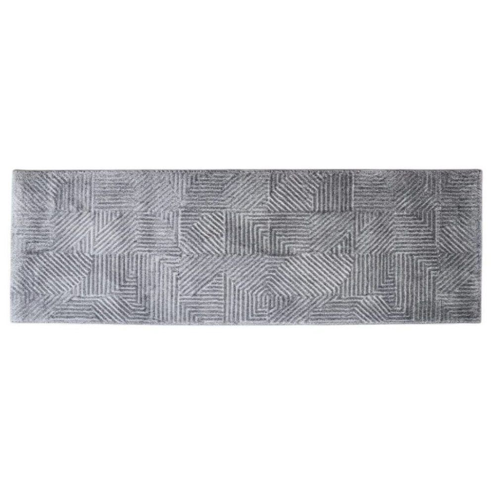 Tapete Passadeira Lucca 80Cm X 1,50M Havan Casa - Cinza
